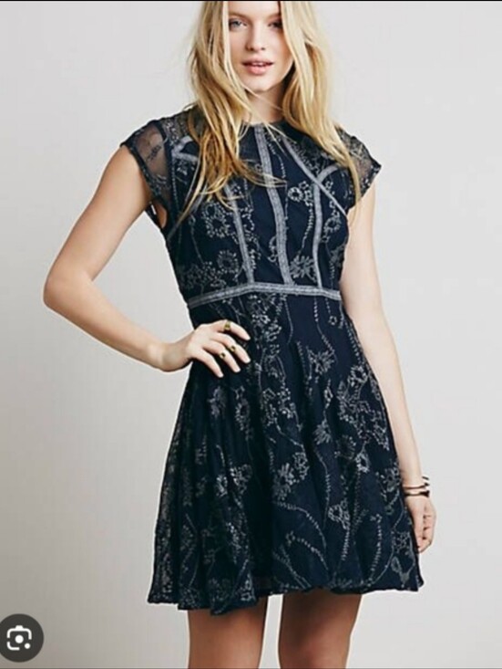 Free People Dresses & Skirts - FP Laurel Lace Minidress Size 0